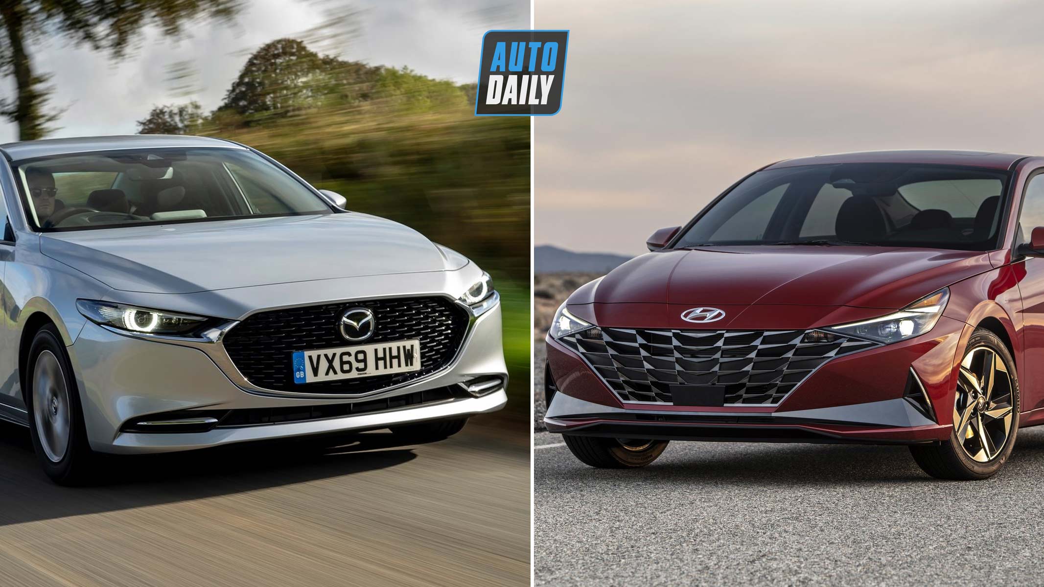 So sánh Mazda 3 2020 và Hyundai Elantra 2021 - Cuộc chiến xe Nhật - Hàn