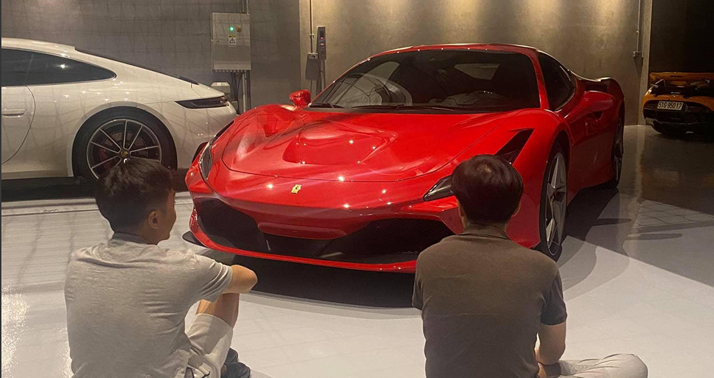 Cường 'đôla' tậu Ferrari F8 Tributo hơn 20 tỷ