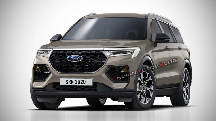 Xem trước thiết kế của Ford Everest 2021 hoàn toàn mới