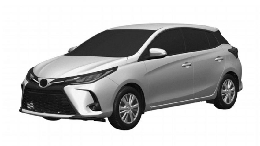 Toyota Yaris facelift 2021 lộ diện: Hầm hố và hiện đại hơn