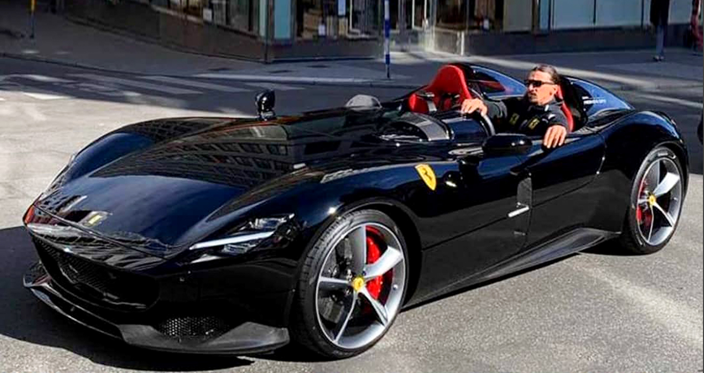 Zlatan Ibrahimovic tậu Ferrari Monza SP2 2 triệu USD