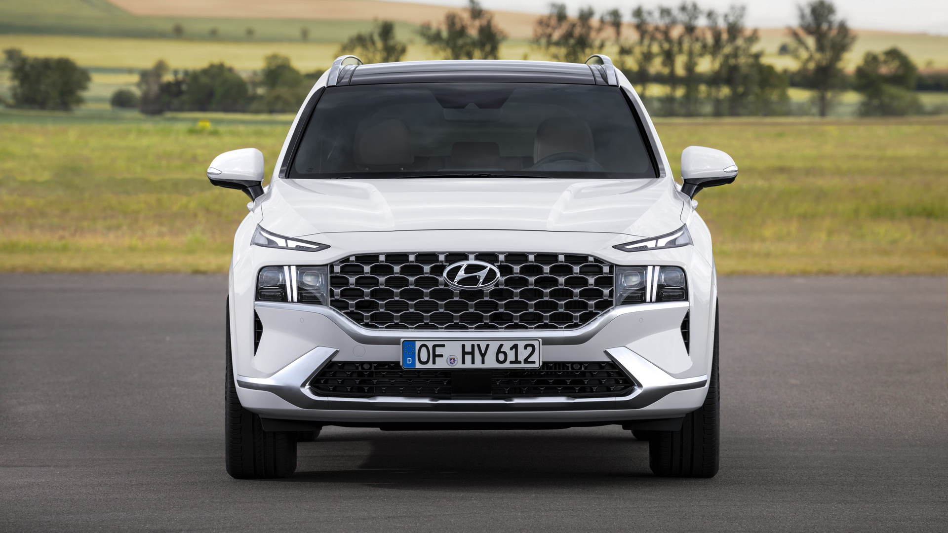 Hyundai Santa Fe 2021 CỰC ĐẸP, như đàn anh Palisade
