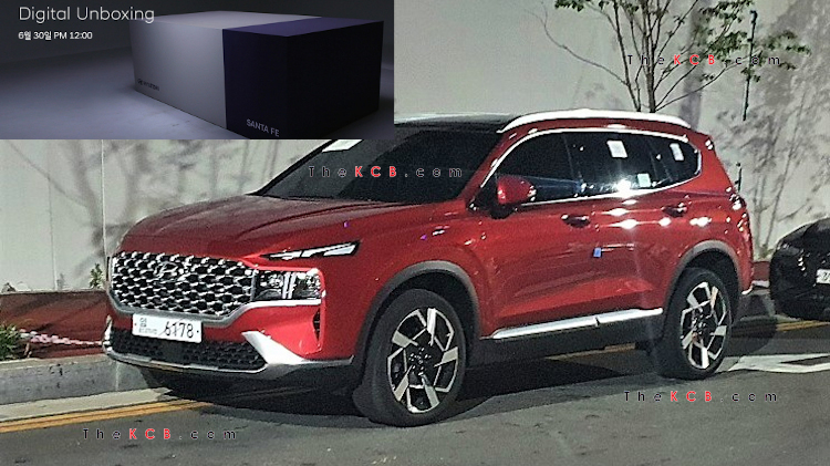 Hyundai Santa Fe 2021 lộ ảnh trên phố: Thực sự cuốn hút, chờ ngày về Việt Nam