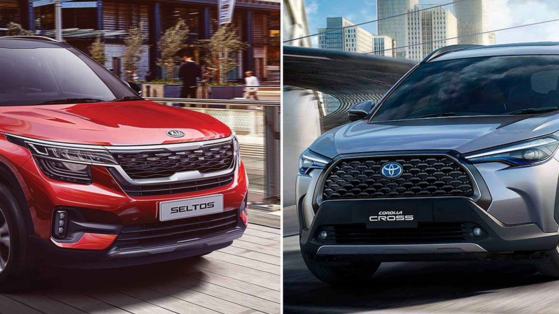 So sánh Toyota Corolla Cross 2021 và Kia Seltos 2020: Chọn SUV Nhật hay Hàn?