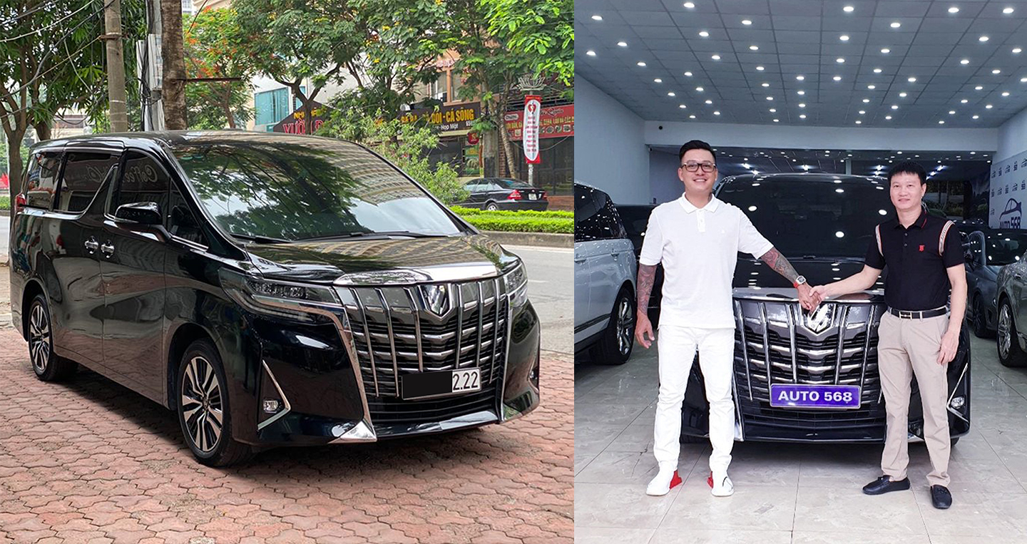 Tuấn Hưng mua Toyota Alphard siêu lướt giá gần 4 tỷ