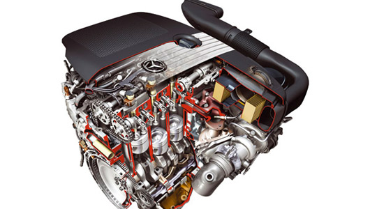 Vì sao nhiều người vẫn “chuộng” xe máy dầu? Mercedes-Diesel-Four-Engine.jpg