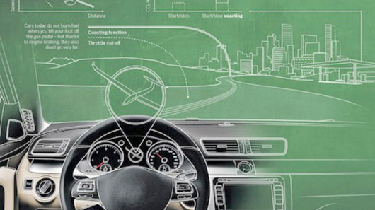 Công nghệ stop/start mới của Bosch tự động tắt máy khi...xuống dốc Hệ thống stop/start trước đây chỉ tự động tắt máy khi đến điểm dừng xe.