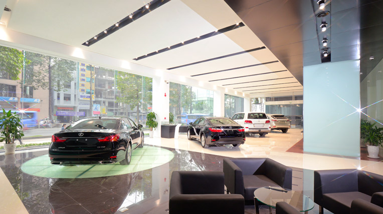 Ngắm vẻ sang trọng của đại lý Lexus Sài Gòn Ngắm vẻ sang trọng của đại lý Lexus Sài Gòn