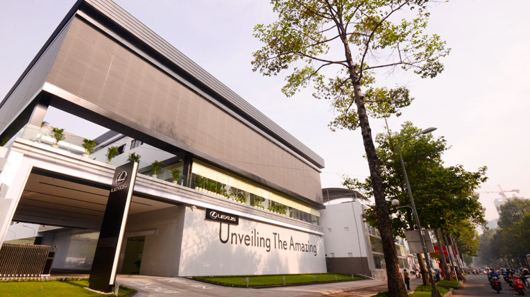 Ngắm vẻ sang trọng của đại lý Lexus Sài Gòn Ngắm vẻ sang trọng của đại lý Lexus Sài Gòn