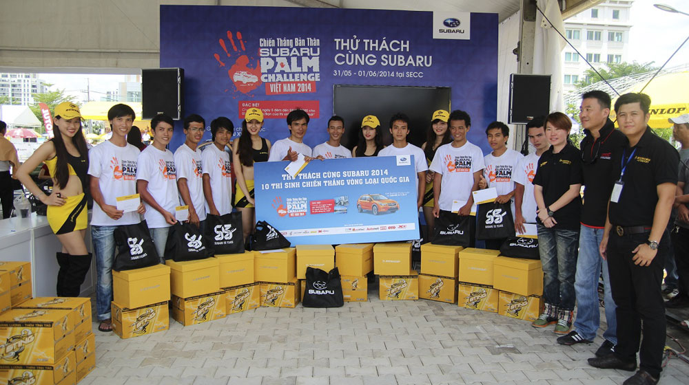 10 thí sinh thắng cuộc tại “Subaru Palm Challenge 2014” 10-nguoi-thang-cuoc.jpg