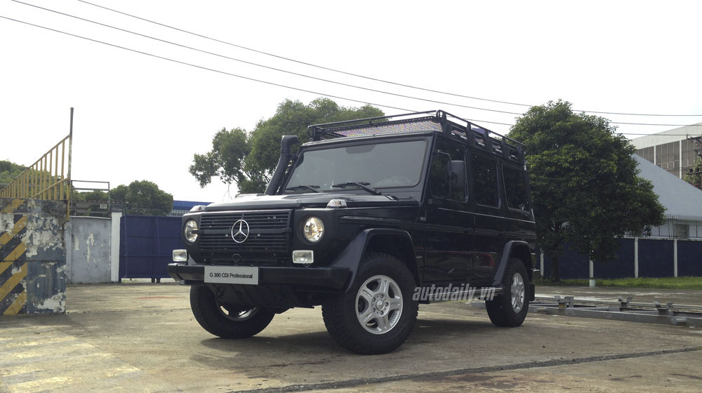 Mercedes G300 CDI: Xe Off-Road 