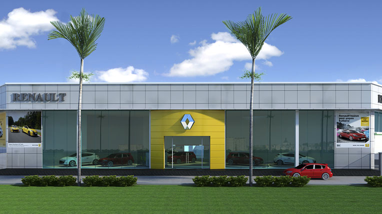 Thành phố Vinh có showroom Renault tiêu chuẩn toàn cầu Renault-Vinh---View01.jpg