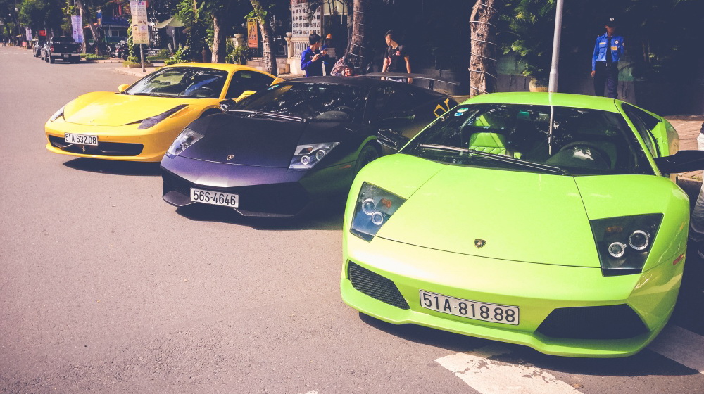 Ngắm dàn siêu xe 