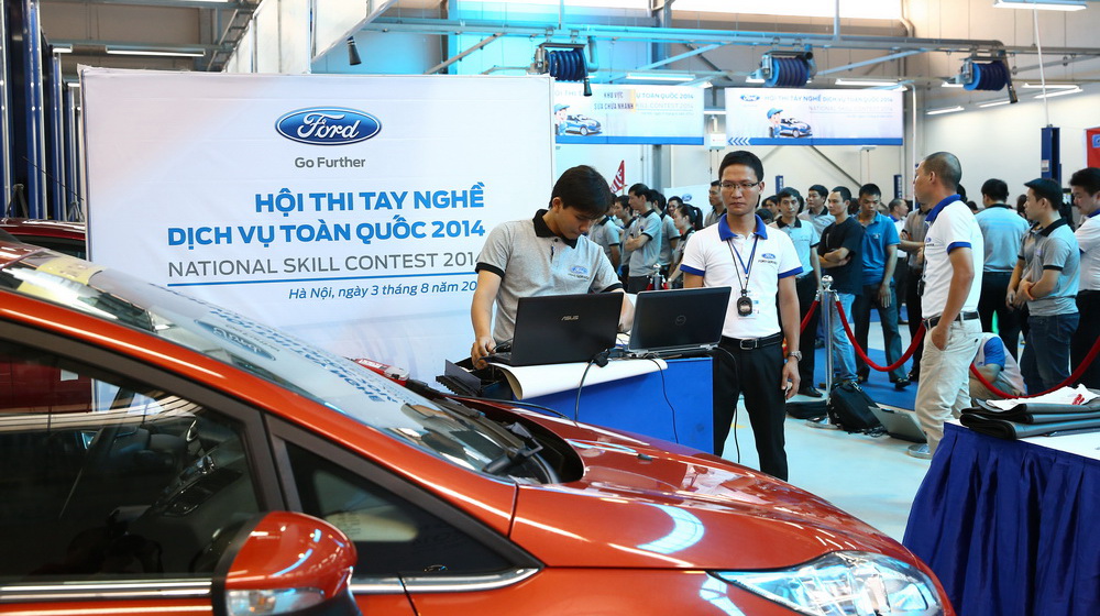 Ford Việt Nam tổ chức hội thi tay nghề dịch vụ lần 7 Hoi thi tay nghe Ford lan 7 (2).jpg