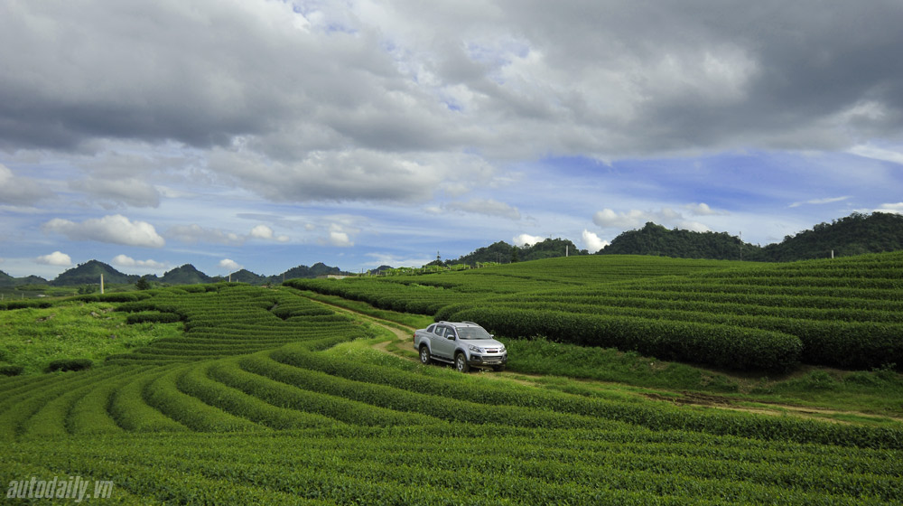 Bán tải Isuzu D-MAX chinh phục cao nguyên Mộc Châu Isuzu-dmax-2013