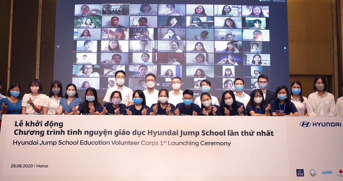 Hyundai khởi động chương trình tình nguyện giáo dục cho sinh viên tại VN