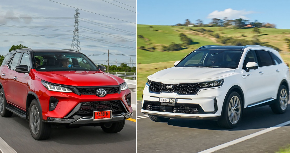 Bộ 3 SUV 7 chỗ SIÊU HOT sắp ra mắt tại Việt Nam - Kia Sorento 2021 đấu Toyota Fortuner 2021