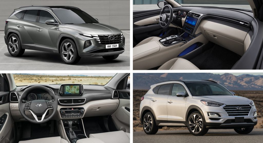 So sánh Hyundai Tucson 2022 với phiên bản tiền nhiệm