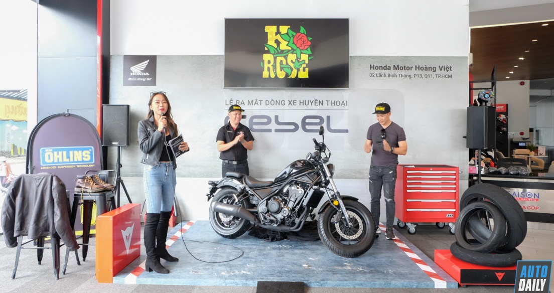 Ảnh chi tiết Honda Rebel 500 2020 tại Việt Nam