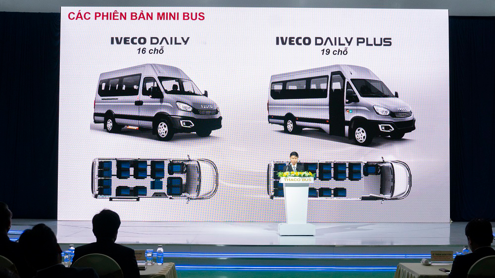 THACO giới thiệu dây chuyền sản xuất và Sản phẩm Mini Bus IVECO DAILY
