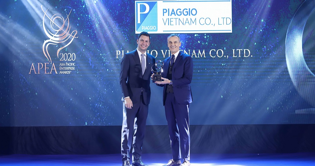 Piaggio Việt Nam được vinh danh tại 2 giải thưởng châu Á 2020