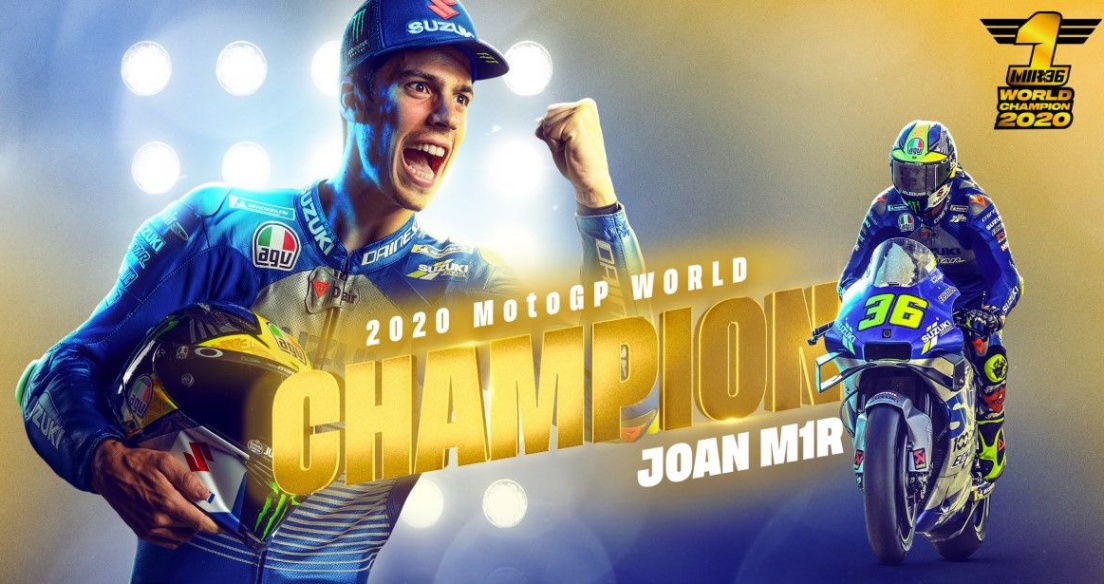 Tay đua Suzuki vô địch MotoGP 2020
