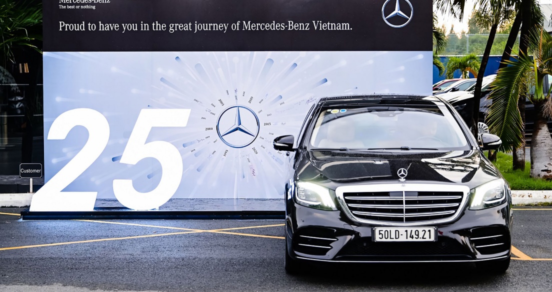 25 năm hoạt động, Mercedes-Benz Việt Nam bán hơn 40.000 xe sang