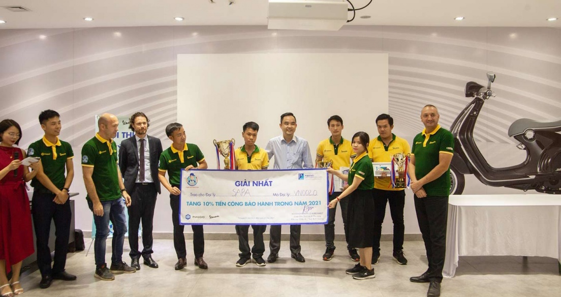 Piaggio Việt Nam tổ chức cuộc thi Kỹ Thuật Viên Giỏi 2020