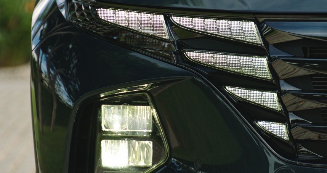 Tìm hiểu hệ thống đèn chiếu sáng trên Hyundai Tucson 2022