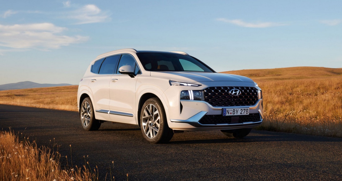 Hyundai Santa Fe 2021 ra mắt tại Úc, giá từ 33.630 USD