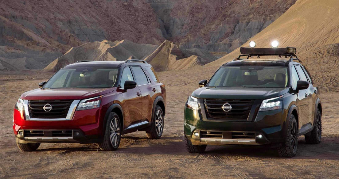 Nissan Pathfinder 2022 ra mắt, SUV 3 hàng ghế lớn hơn X-Trail