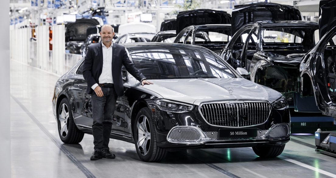 Chiếc Mercedes thứ 50 triệu xuất xưởng là Maybach S-Class
