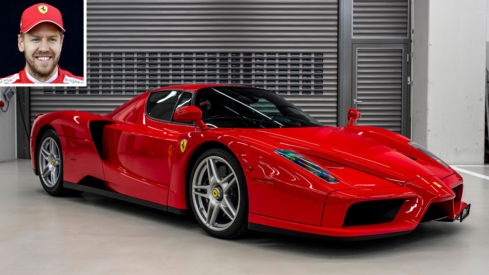 Rời đội đua Ferrari, Sebastian Vettel rao bán 5 siêu xe Ferrari hàng hiếm