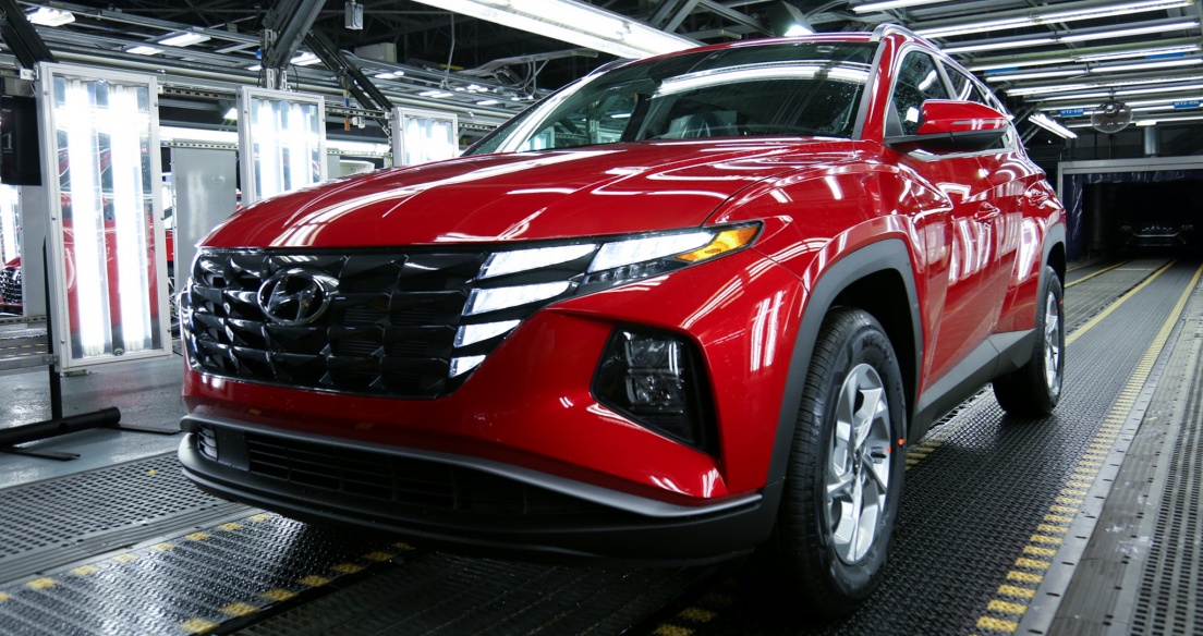 Hyundai Tucson 2022 bắt đầu được sản xuất tại Mỹ