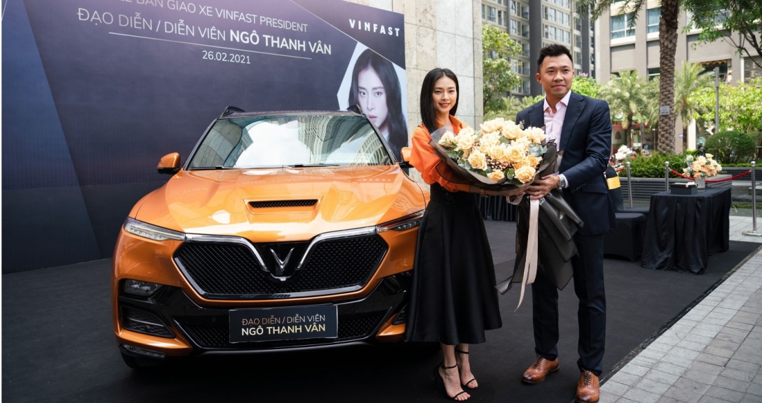 Ngô Thanh Vân tậu VinFast President nhân dịp sinh nhật