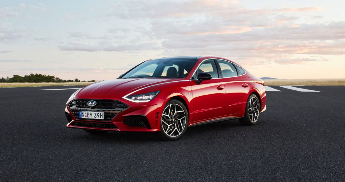 Hyundai Sonata N Line 2021 ra mắt tại Australia, giá từ 40.040 USD