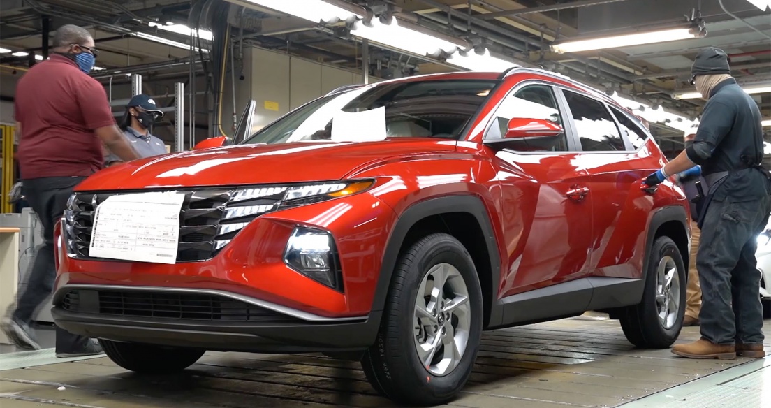 Khám phá dây chuyền sản xuất Hyundai Tucson 2022 - Mẫu crossover rất được mong đợi tại Việt Nam