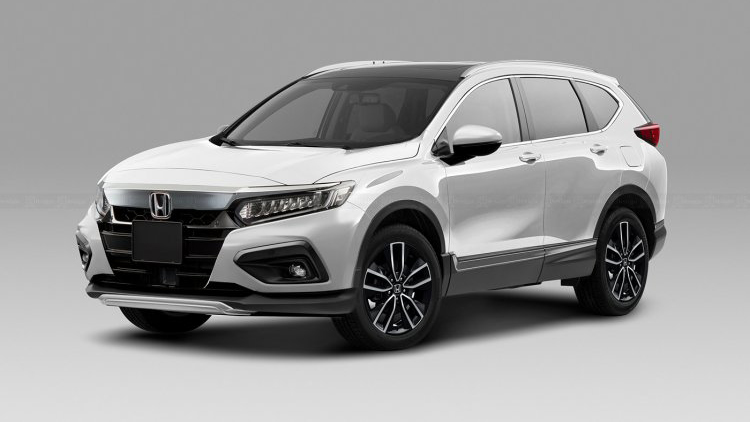 Ảnh phác họa thiết kế Honda CR-V 2023: Bắt mắt hơn, quyết đấu CX-5