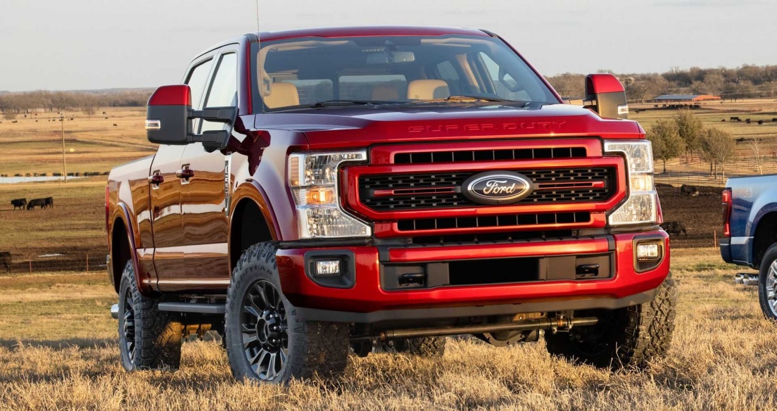 Siêu bán tải Ford Super Duty 2022 ra mắt: Nâng cấp công nghệ và kiểu dáng