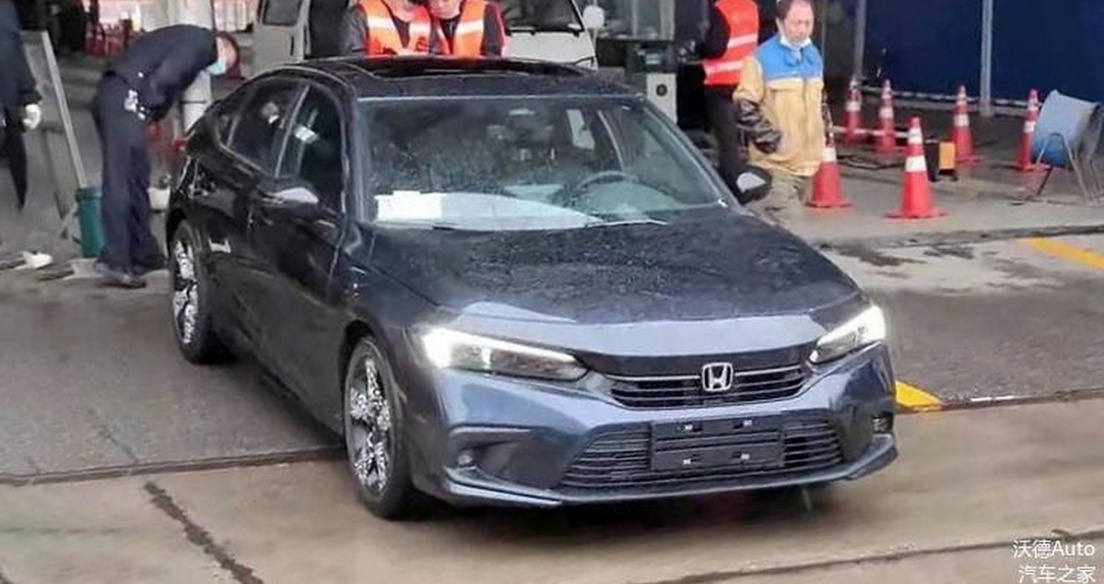 Honda Civic 2022 tiếp lục lộ ảnh không nguỵ trang