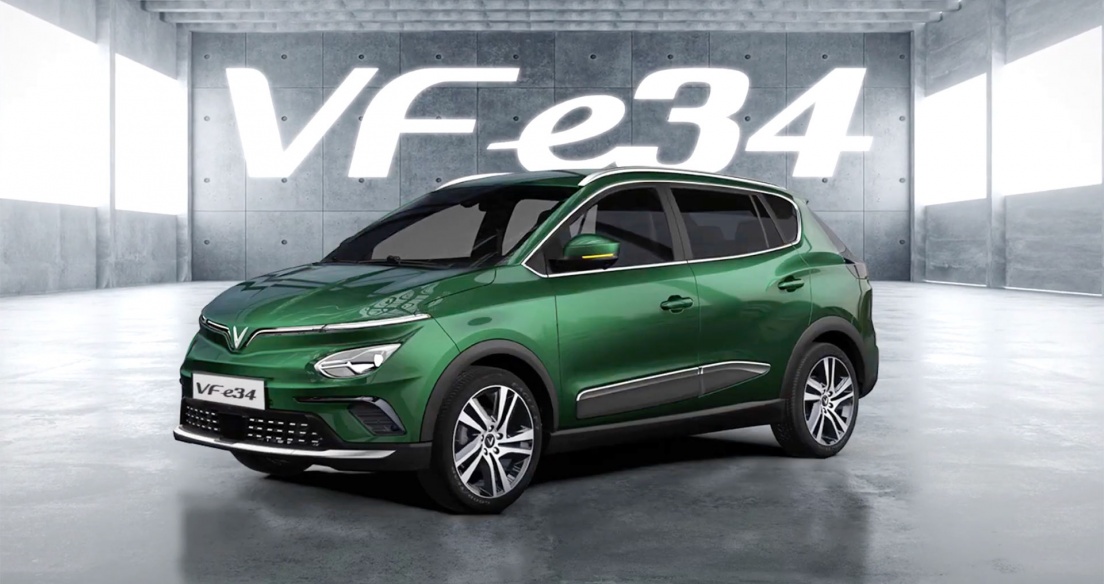 Cái nhìn đầu tiên về VinFast VF e34 - ô tô điện thông minh đầu tiên của Việt Nam