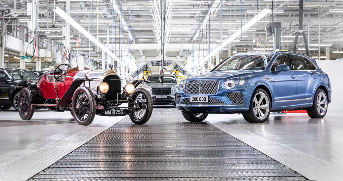 Bentley cán mốc 200.000 xe sau 102 năm