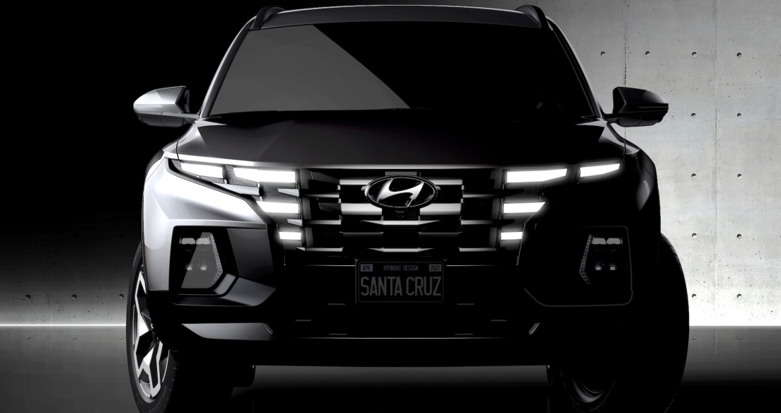 Hyundai nhá hàng Santa Cruz 2022: Mẫu bán tải nhỏ gọn rất bắt mắt