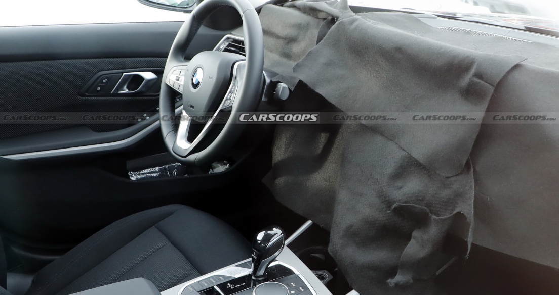 BMW 3-Series nâng cấp lộ nội thất mới với màn hình cong