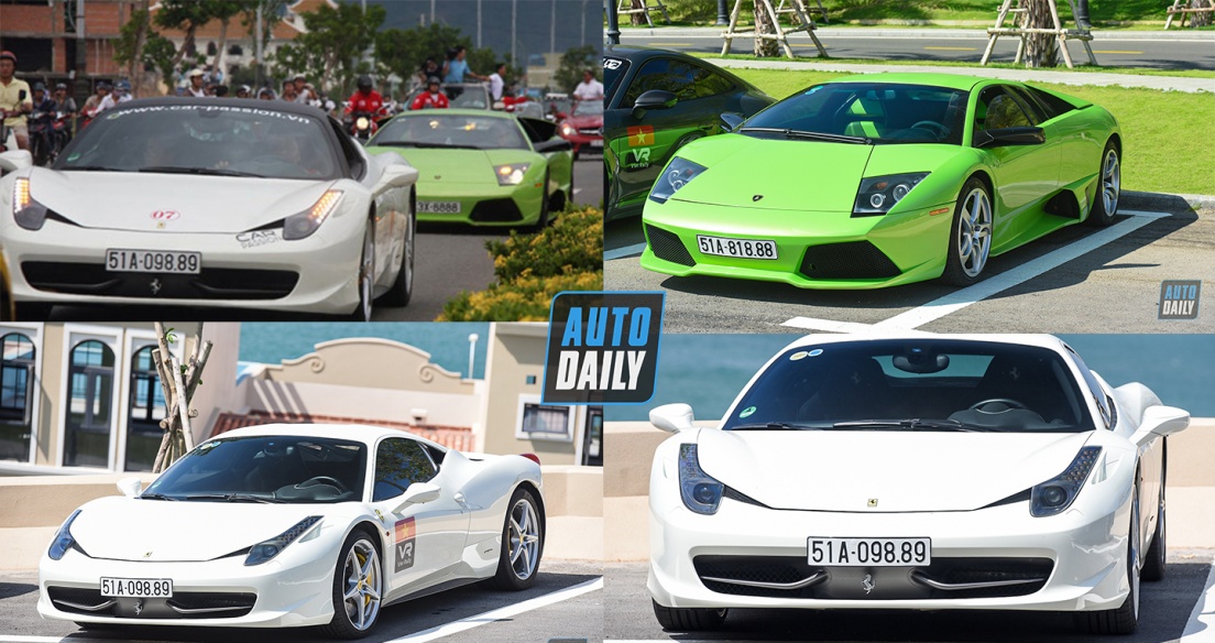 Cặp đôi siêu xe tham dự VietRally tròn 10 năm sau Car & Passion 2011