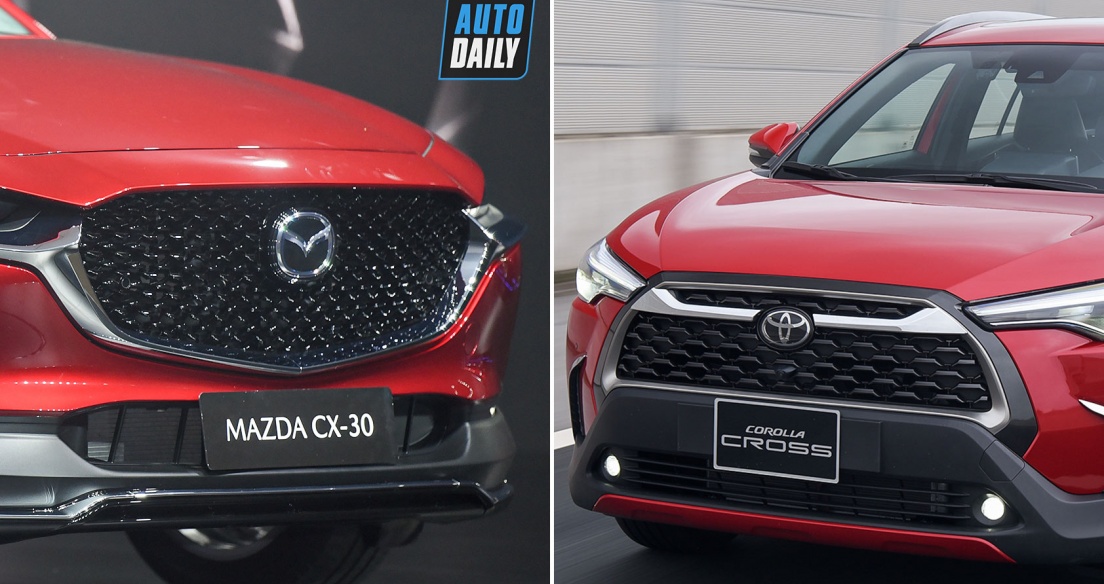Tầm giá hơn 800 triệu, chọn Mazda CX-30 Luxury hay Toyota Corolla Cross 1.8V?