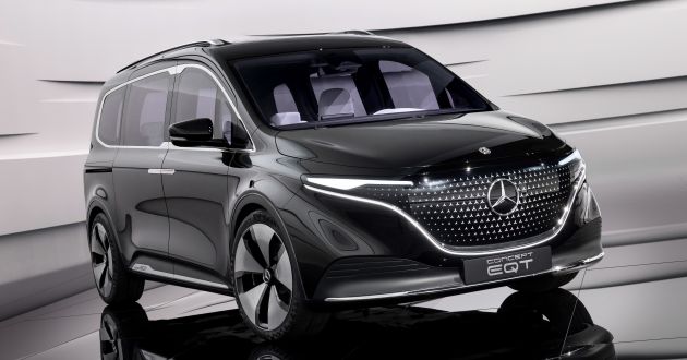 Mercedes EQT Concept ra mắt: Bản xem trước của mẫu minivan T-Class chạy điện