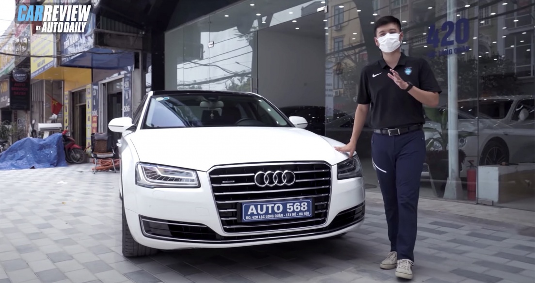 Trải nghiệm chi tiết Audi A8L 2014 giá 2,8 tỷ đồng