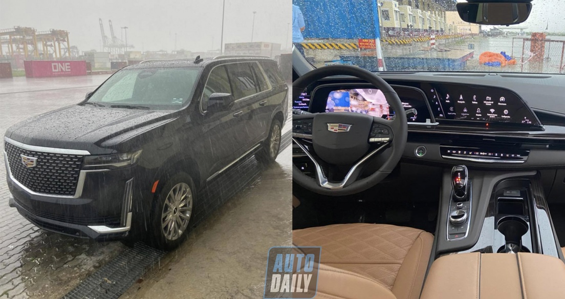 Cadillac Escalade 2021 bản V8 6.2L đầu tiên về Việt Nam