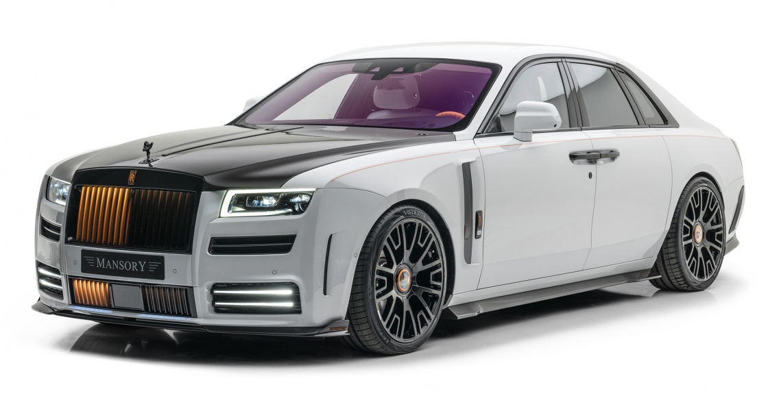 Rolls-Royce Ghost 2021 cực ngầu với gói độ của Mansory